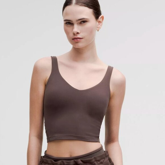 Espresso lululemon Align™ Tank Top Light Support, A/B Cup Size 6 - Picture 3 of 3